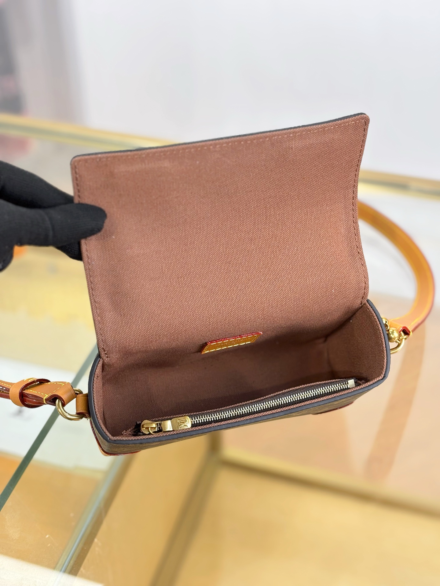 TOP Louis Vuitton LV Steamer Bag 18x11x6.5cm - Brown