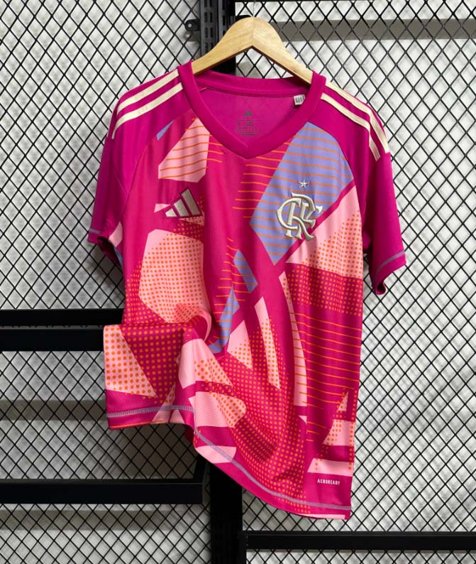 2025/2026 Flamengo Goalkeeper pink Jersey 1:1 Thai Quality