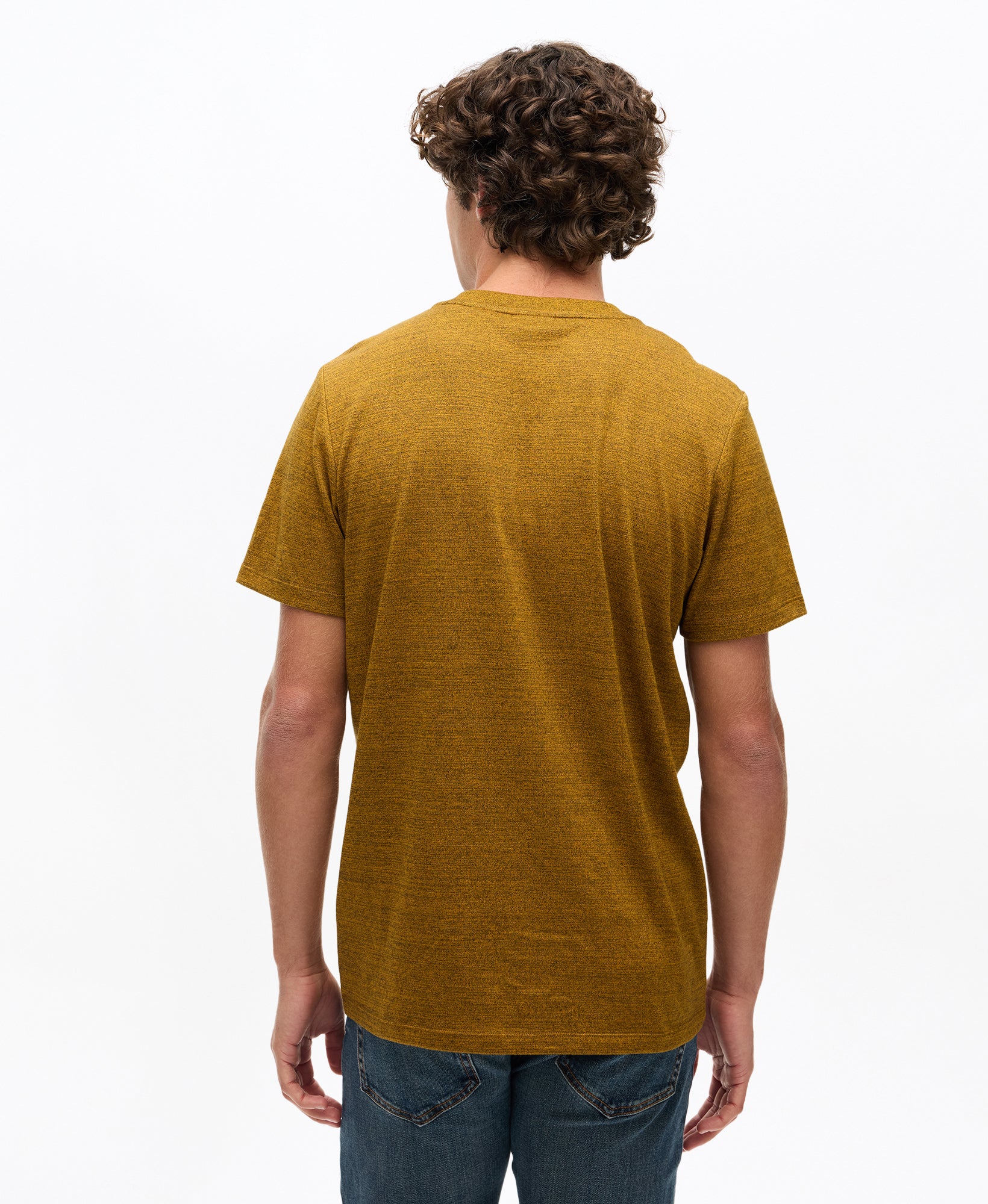 Vintage Logo Embossed Tee | Utah Gold Grit