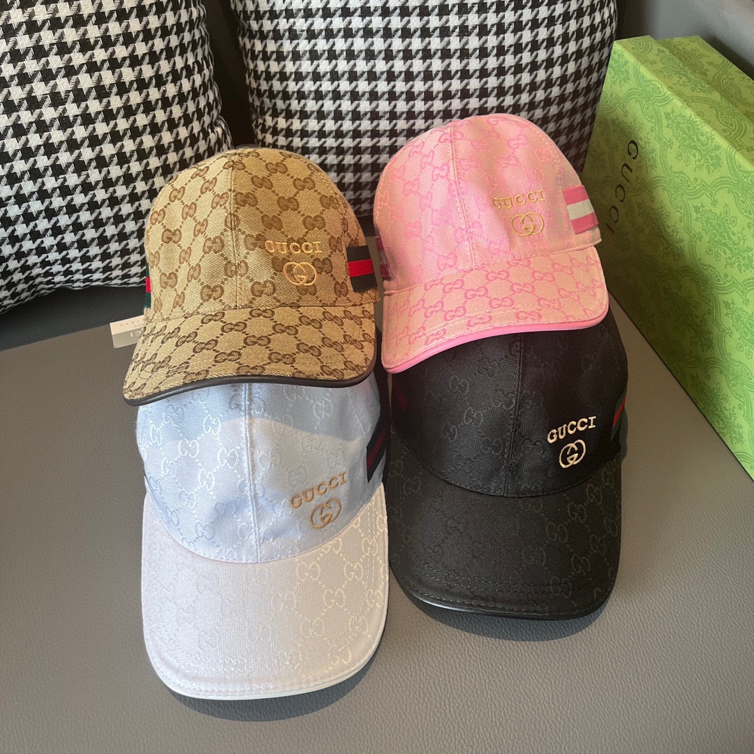 TOP GUCCI Classic Original Baseball Hat-4 Colors