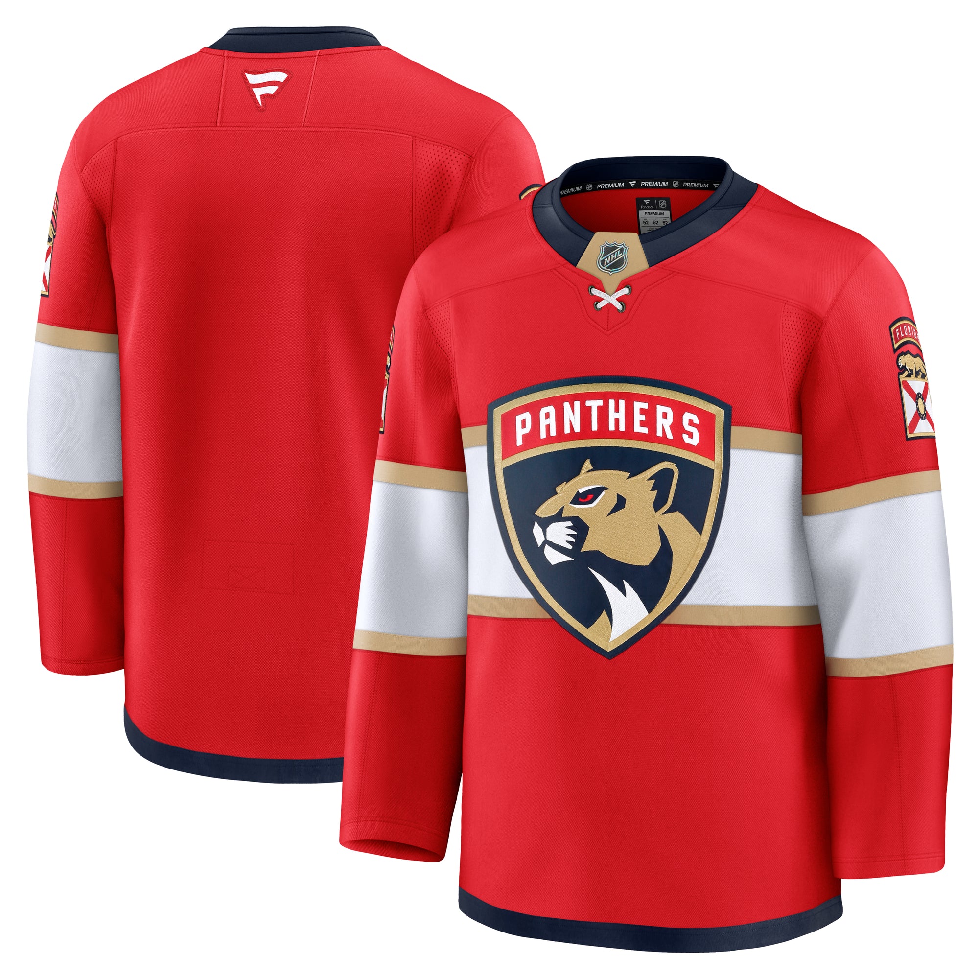 Florida Panthers NHL Fanatics Premium Home Jersey