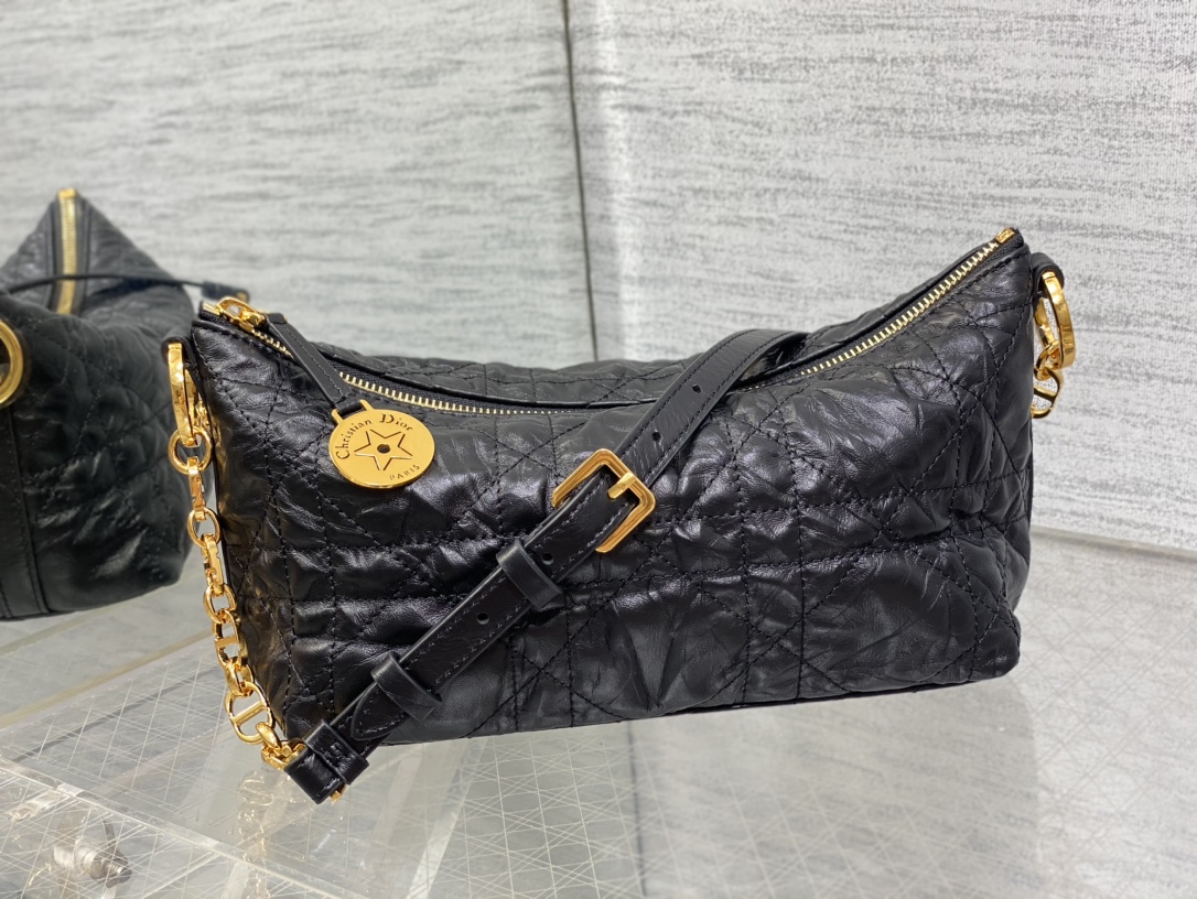 TOP Christian Dior Hobo Star Chain Handbag 28.5 x 14.5 x 10cm - 2 Colors