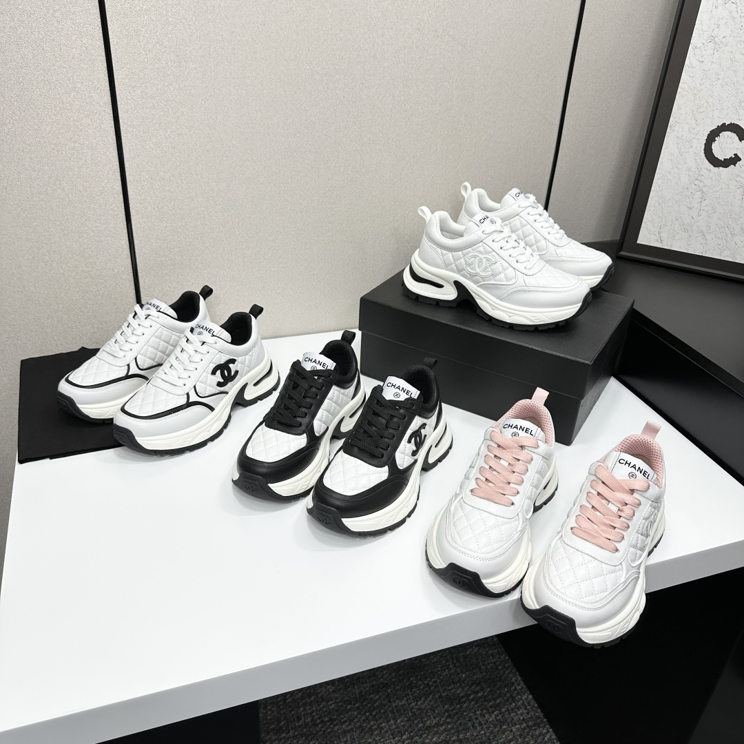 TOP CHANEL Casual Sneakers - 4 Colors