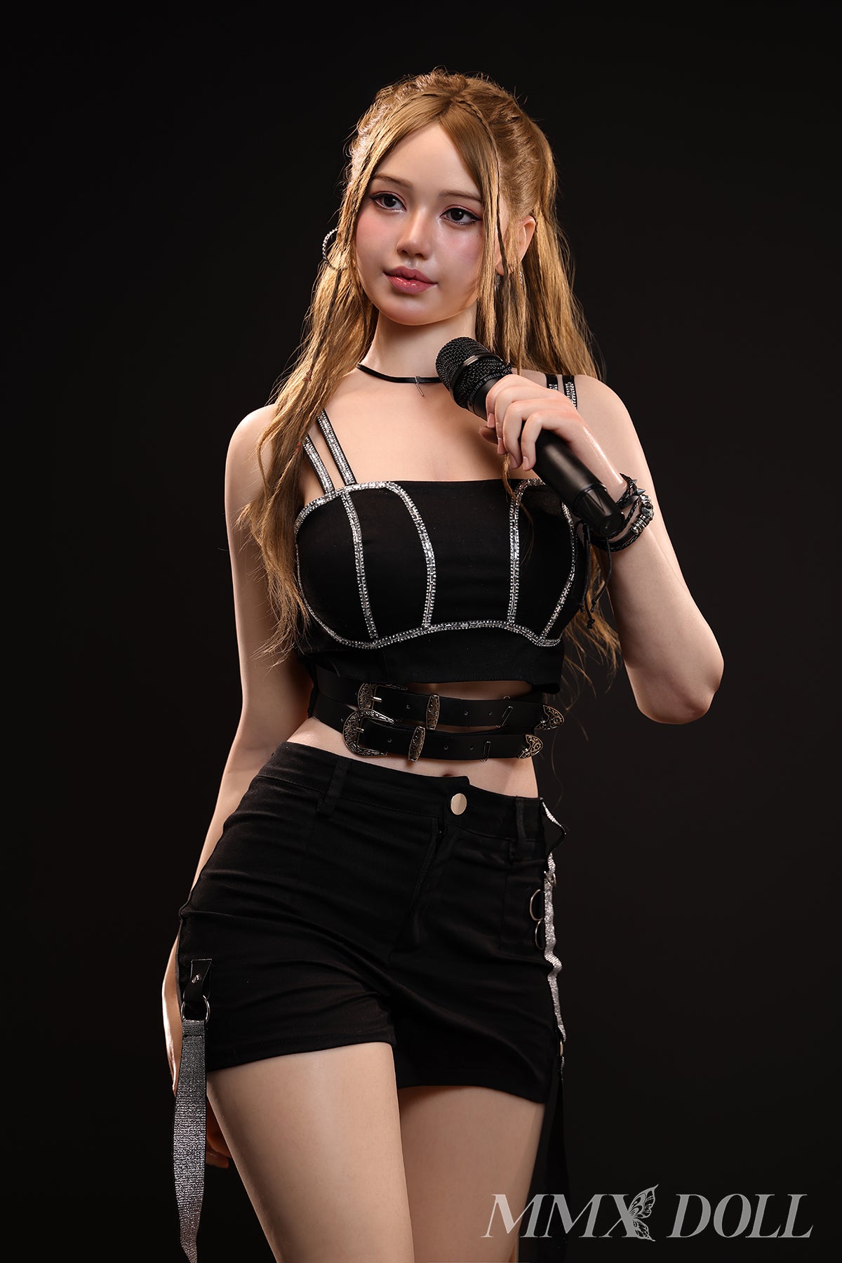 163cm/5ft4 E-Cup Full Silicone Blonde Sex Doll - Meng Sha