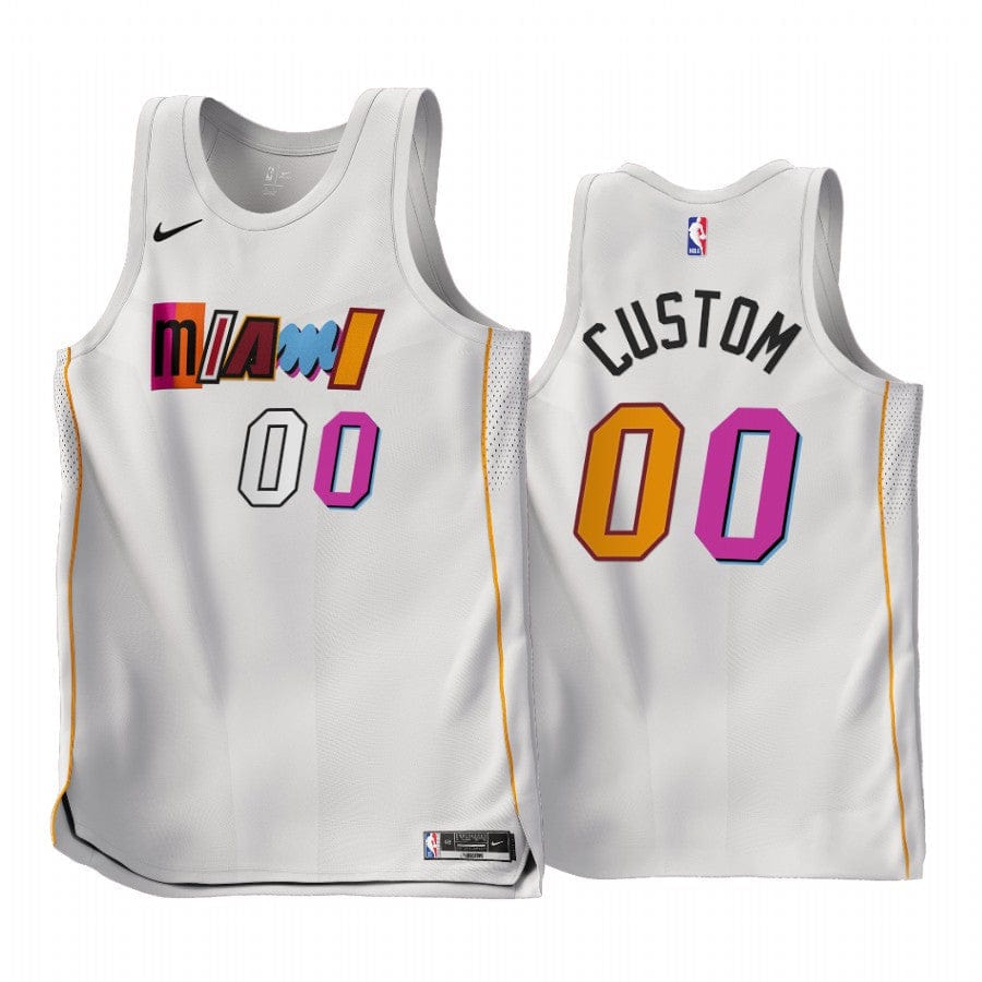 Custom Miami Heat 2022-23 City Edition Jersey