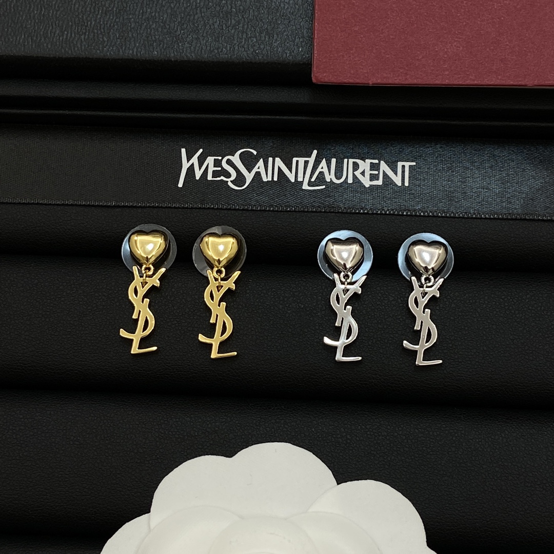 TOP Yves Saint Laurent YSL Earrings - 2 Colors