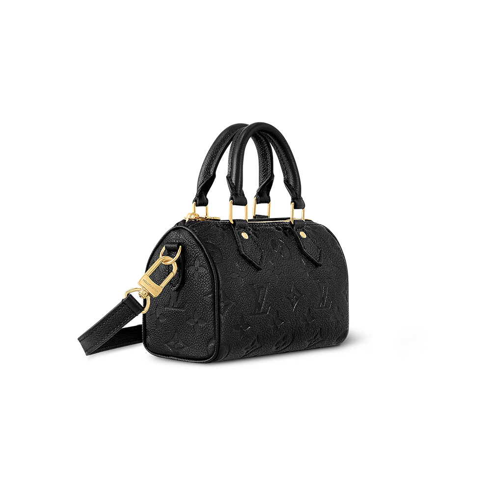 Louis Vuitton Nano Speedy Monogram Empreinte Leather(Replica)