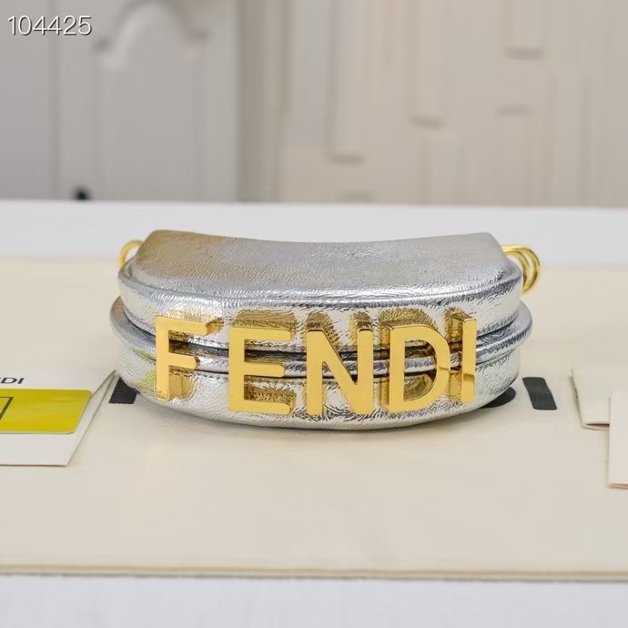 TOP FENDI FENDIgraphy Mini Bag - Silver