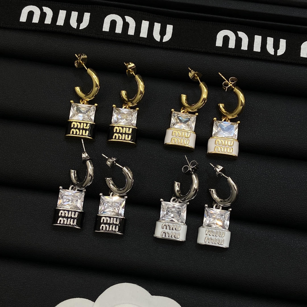 TOP Miu Miu Earrings-4 Colors