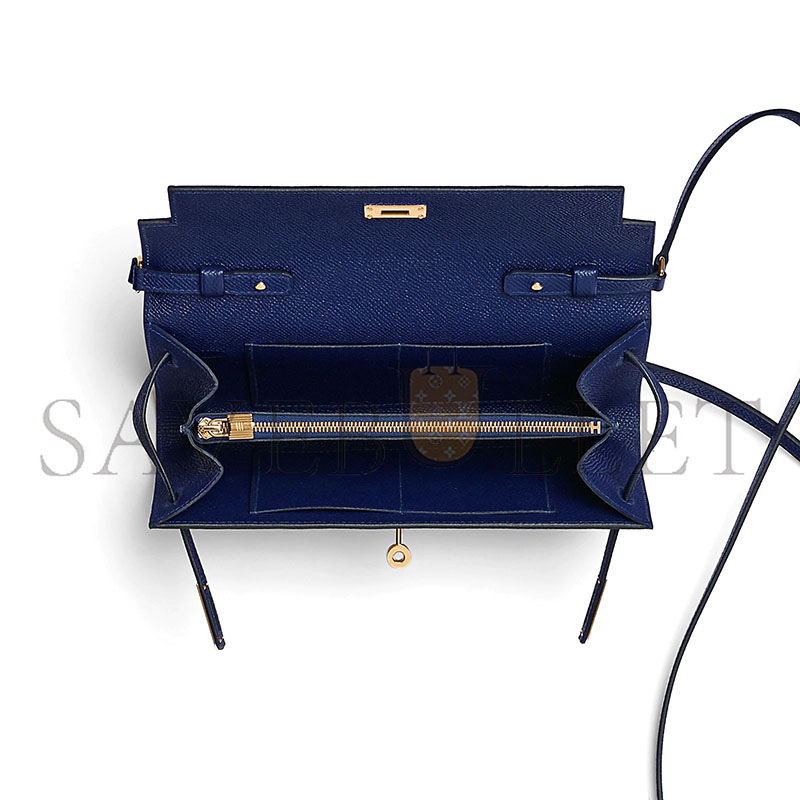 HERMES KELLY CLASSIQUE TO GO WALLET H080253CC73 (19.7*11.5*1.5cm)