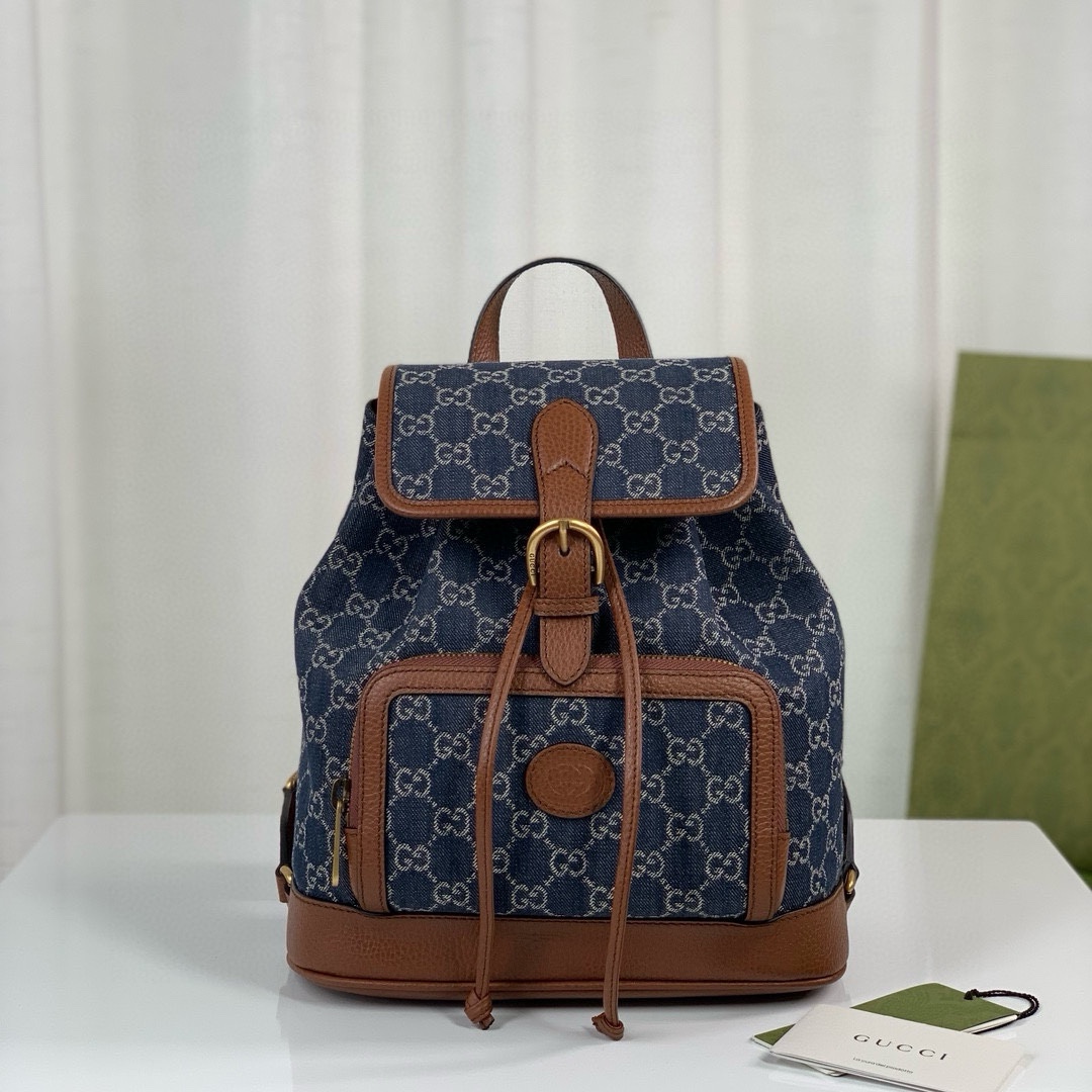 TOP GUCCI Ophidia Backpack - 26.5X30X13cm - 3 Colors