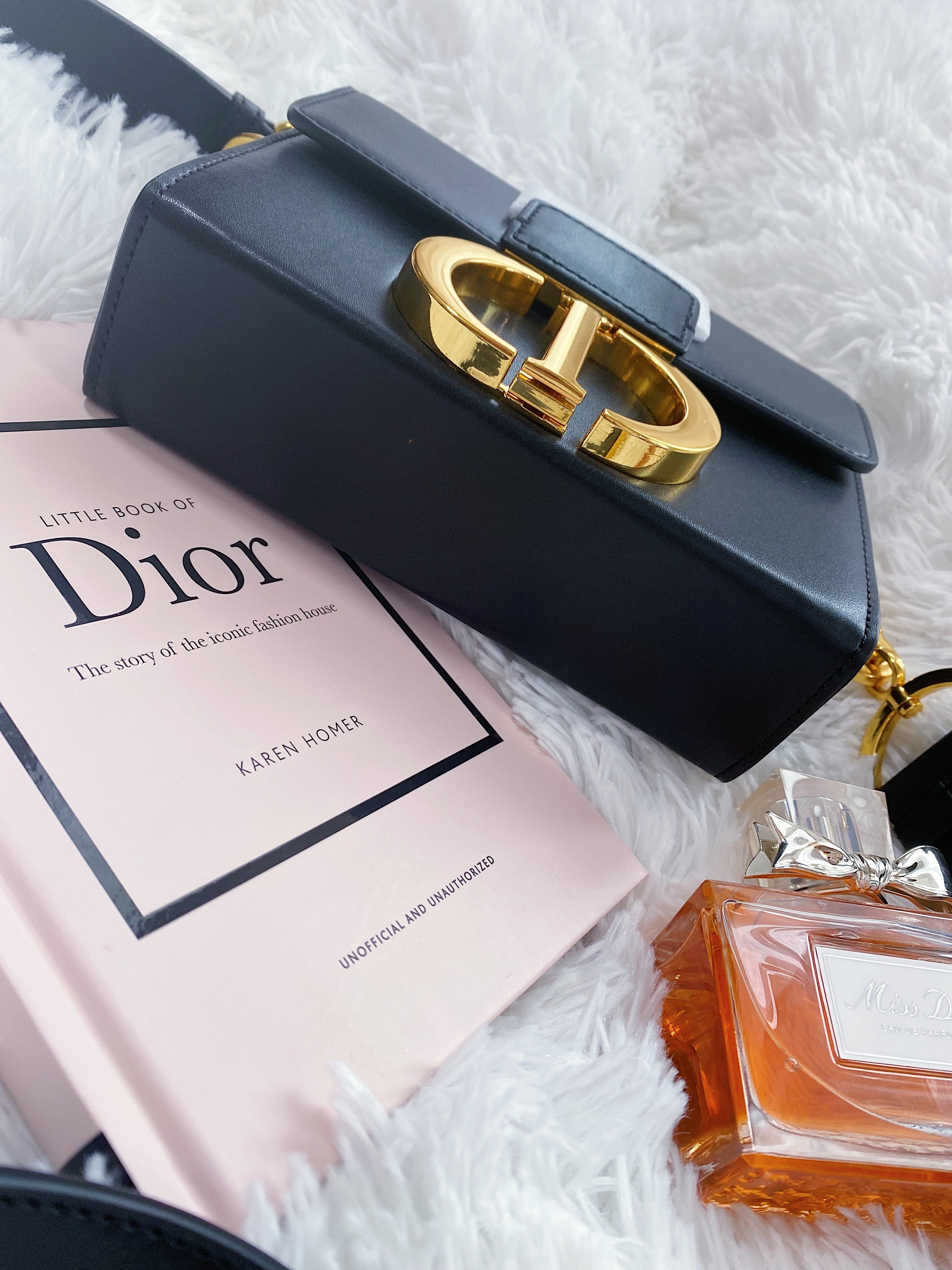 Top Christian Dior 30 Montaigne Box Bag - Black