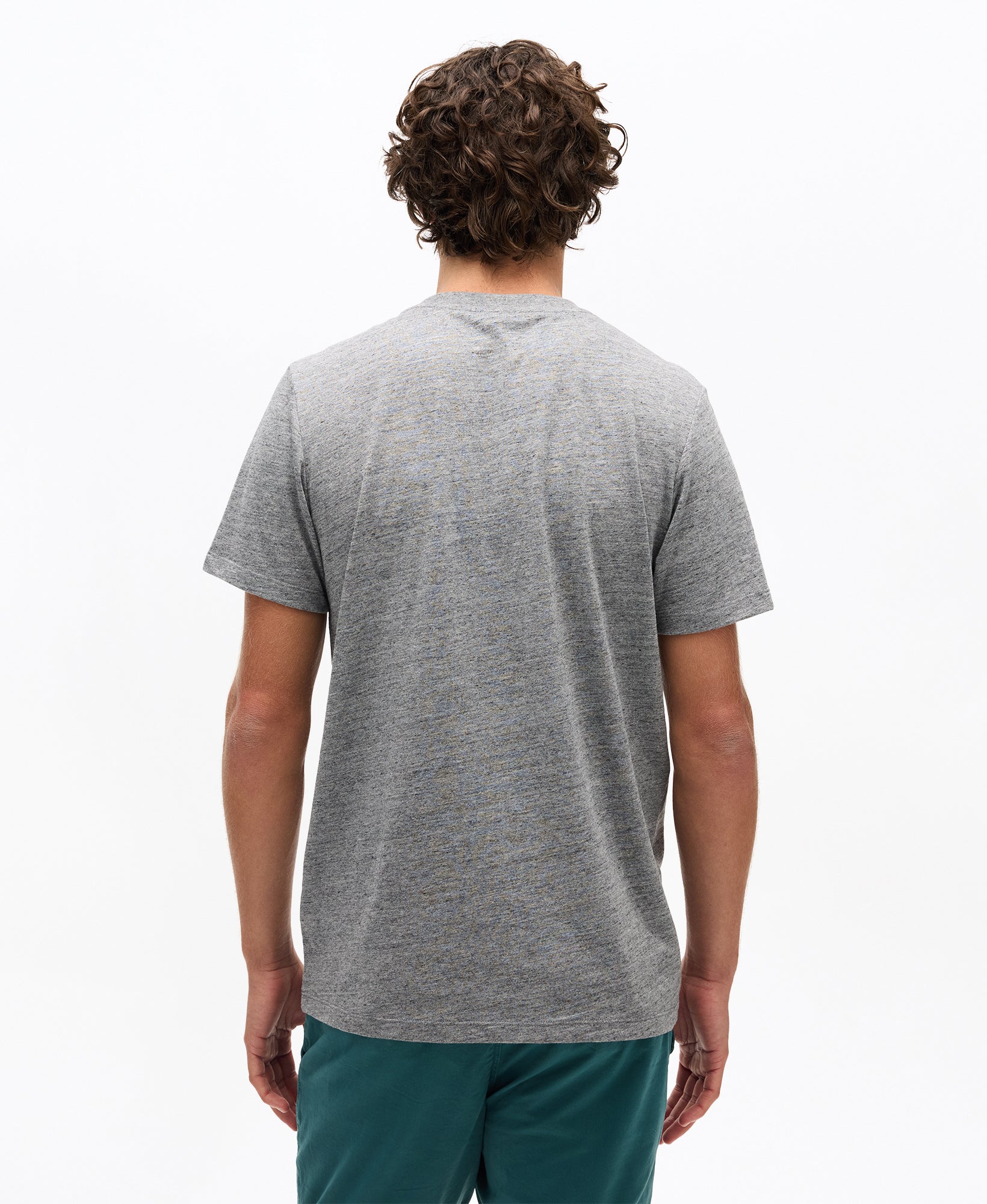 Vintage Logo Embossed Tee | Surplus Jetter Charcoal Grit