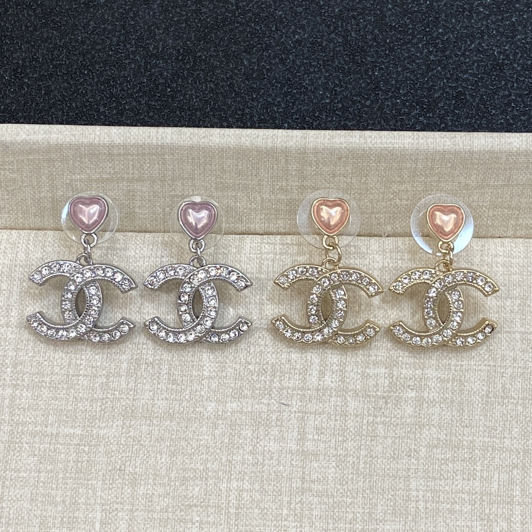 TOP CHANEL Earrings- 2 Colors