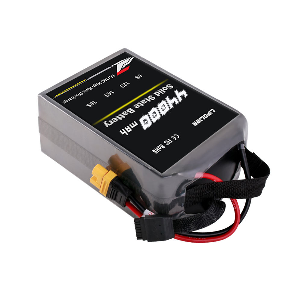 Rechargeable high-capacity semi-solid battery pack 44Ah 12/14S 44.4/51.8V - lipowbattery