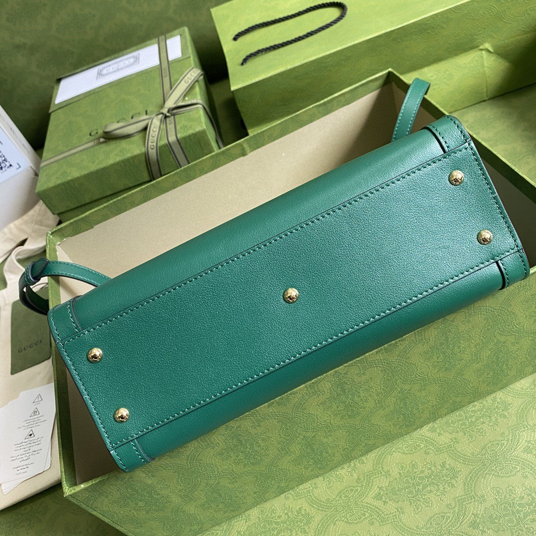 TOP GUCCI G*G Diana Medium Bag - Green