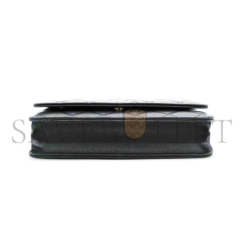 CHANEL LAMBSKIN QUILTED WALLET ON CHAIN AP0250 (19*13*3cm)