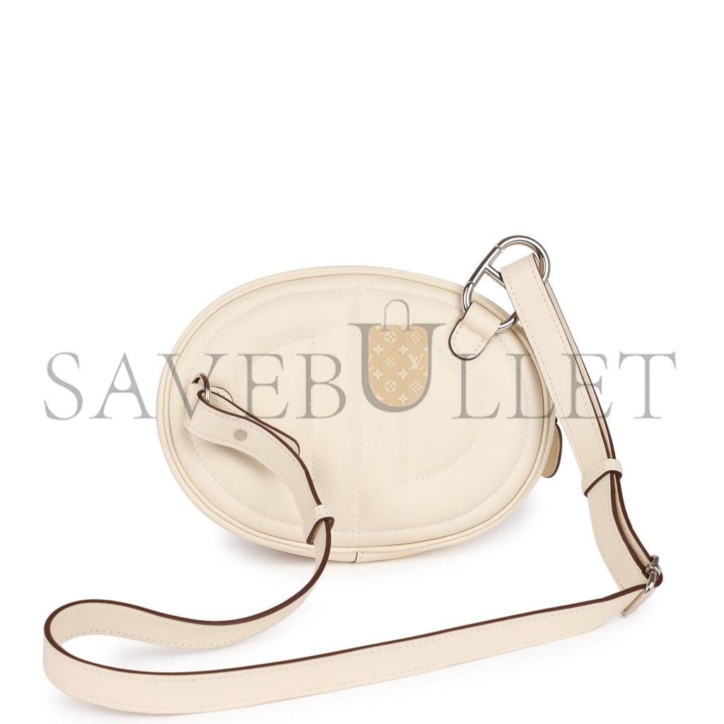 HERMES IN-THE-LOOP BELT BAG SWIFT PALLADIUM HARDWARE H079223CKBR (19*13*4cm)