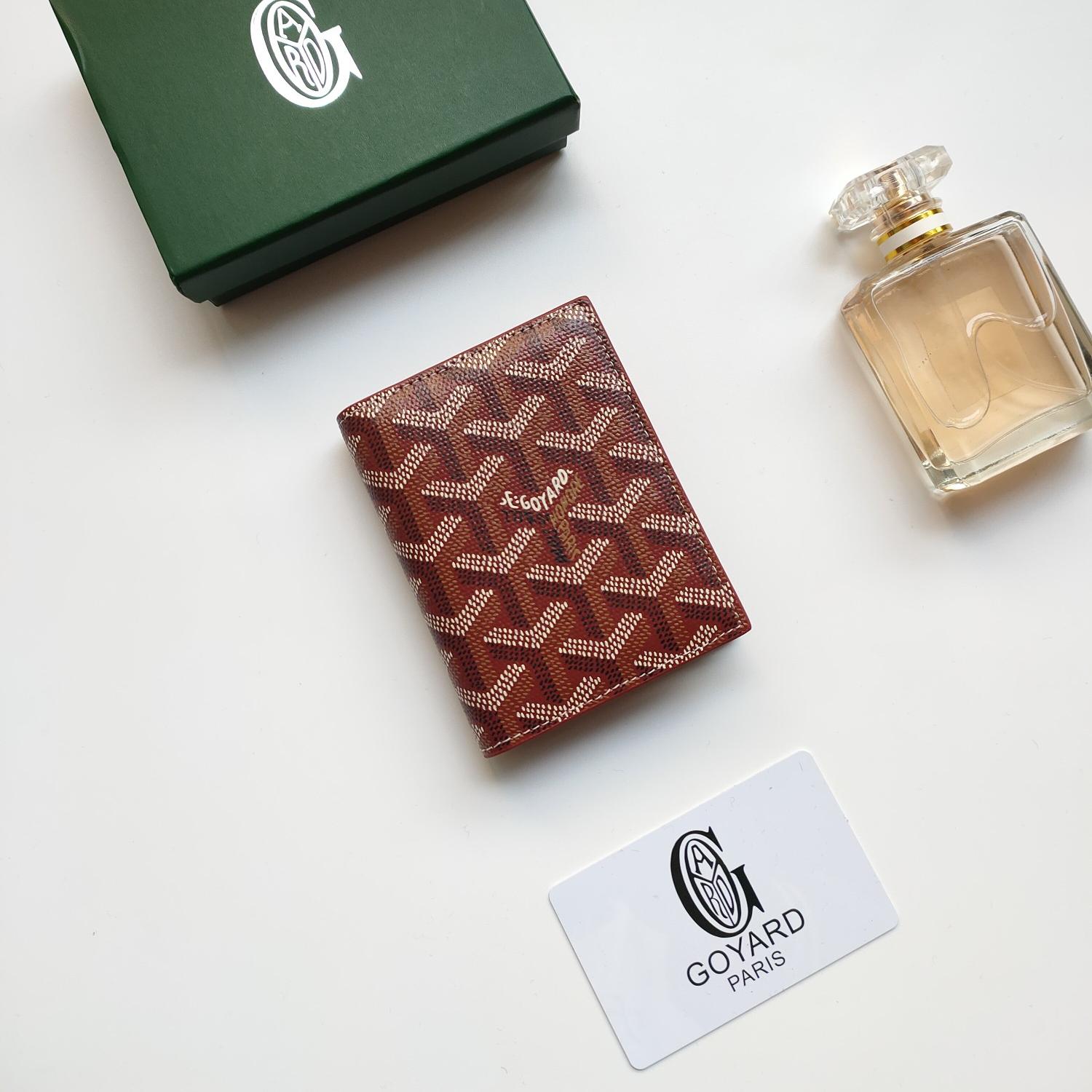 Goyard Saint-Marc Leather Card Holder(Replica)