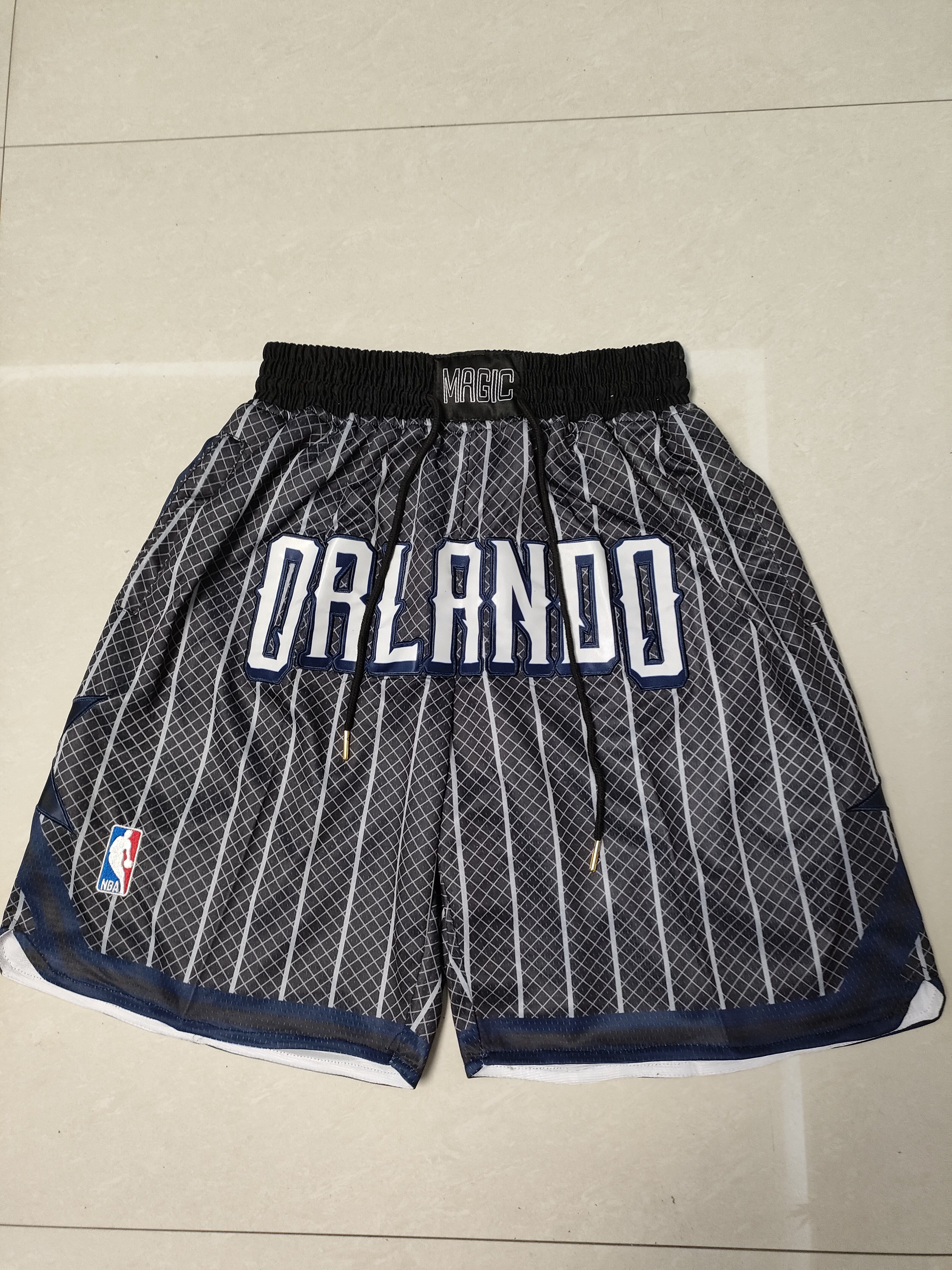 Orlando Magic Black Stripe City Edition Pocket Pants