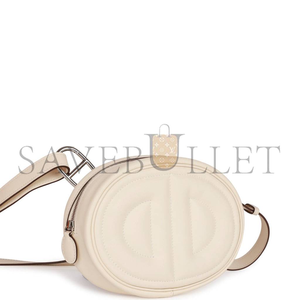 HERMES IN-THE-LOOP BELT BAG SWIFT PALLADIUM HARDWARE H079223CKBR (19*13*4cm)
