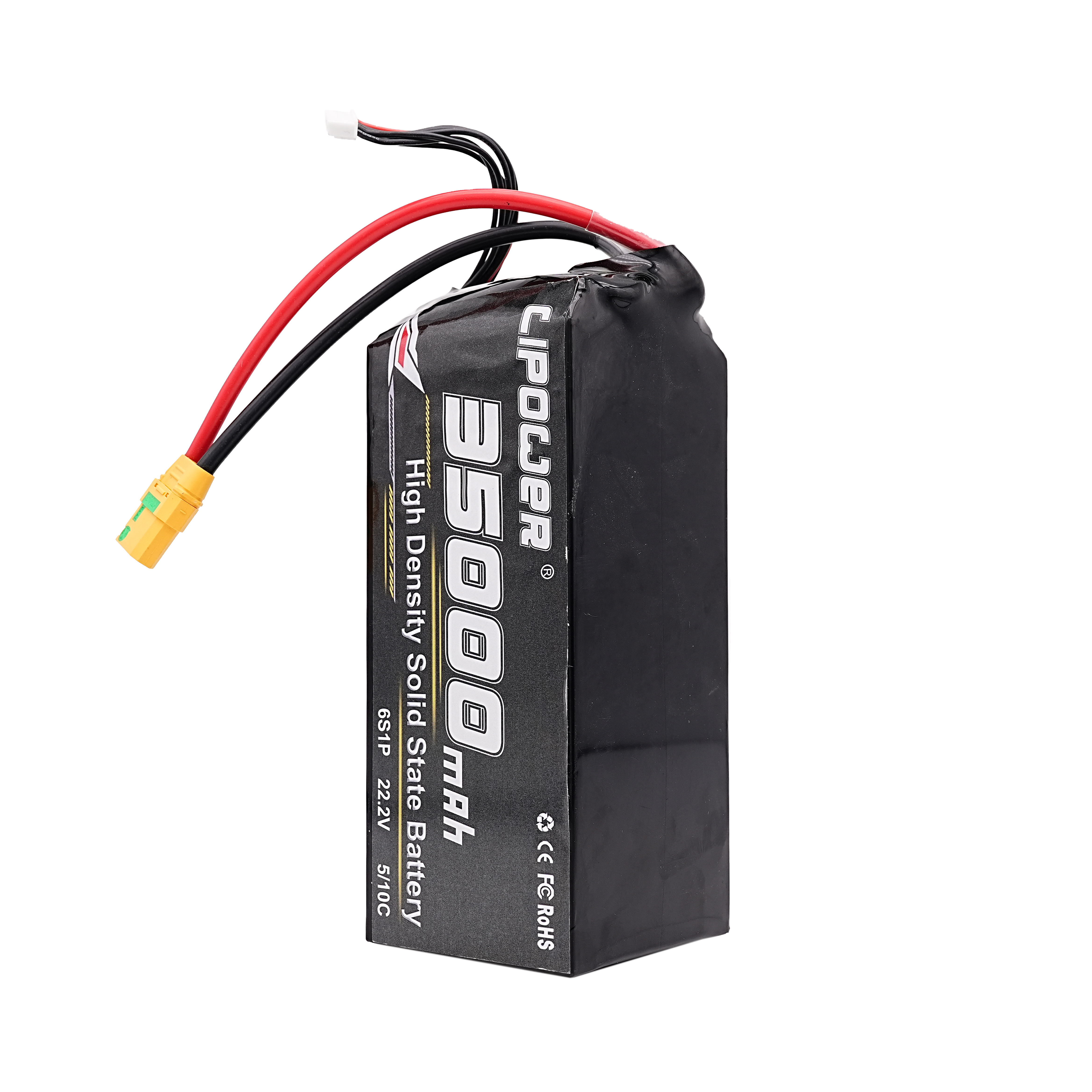 Semi solid 22.2V 35000mAh 40000mAh  high-density 5C/10C lithium battery - lipowbattery