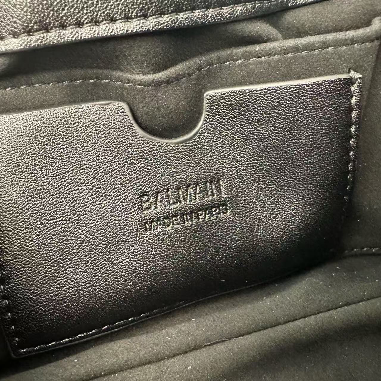 Balmain Mini Anthem bag in leather (Replica)