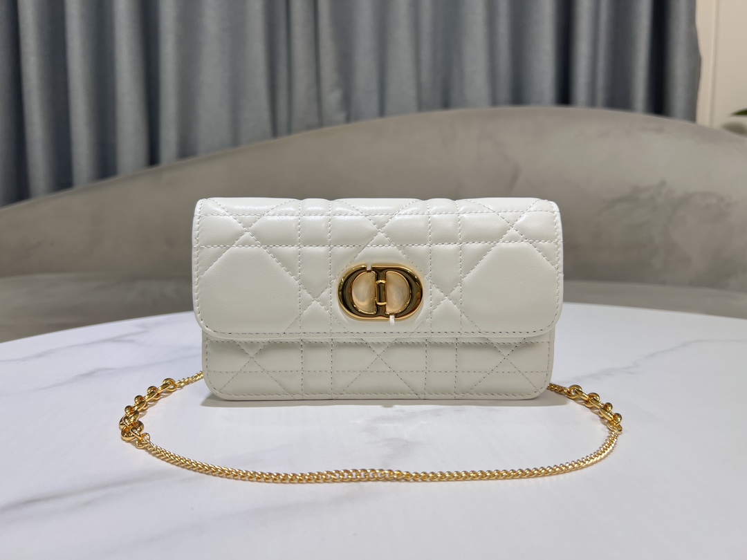 TOP Christian Dior Miss Caro Chain Bags 19×11×4.5cm - 2 Colors - GHW