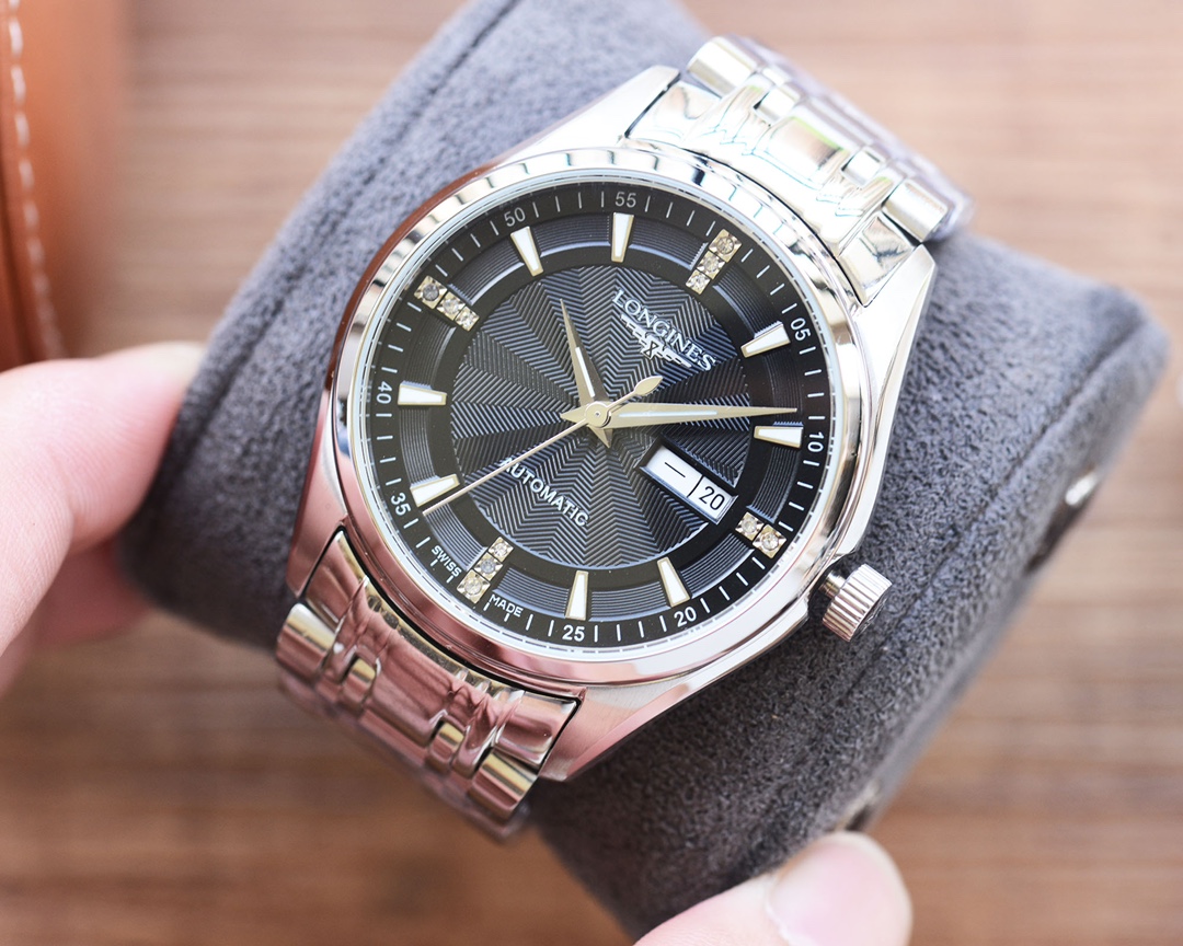 TOP LONGINES Sapphire Glass Stainless Steel Watch 41mm  - 3 Colors