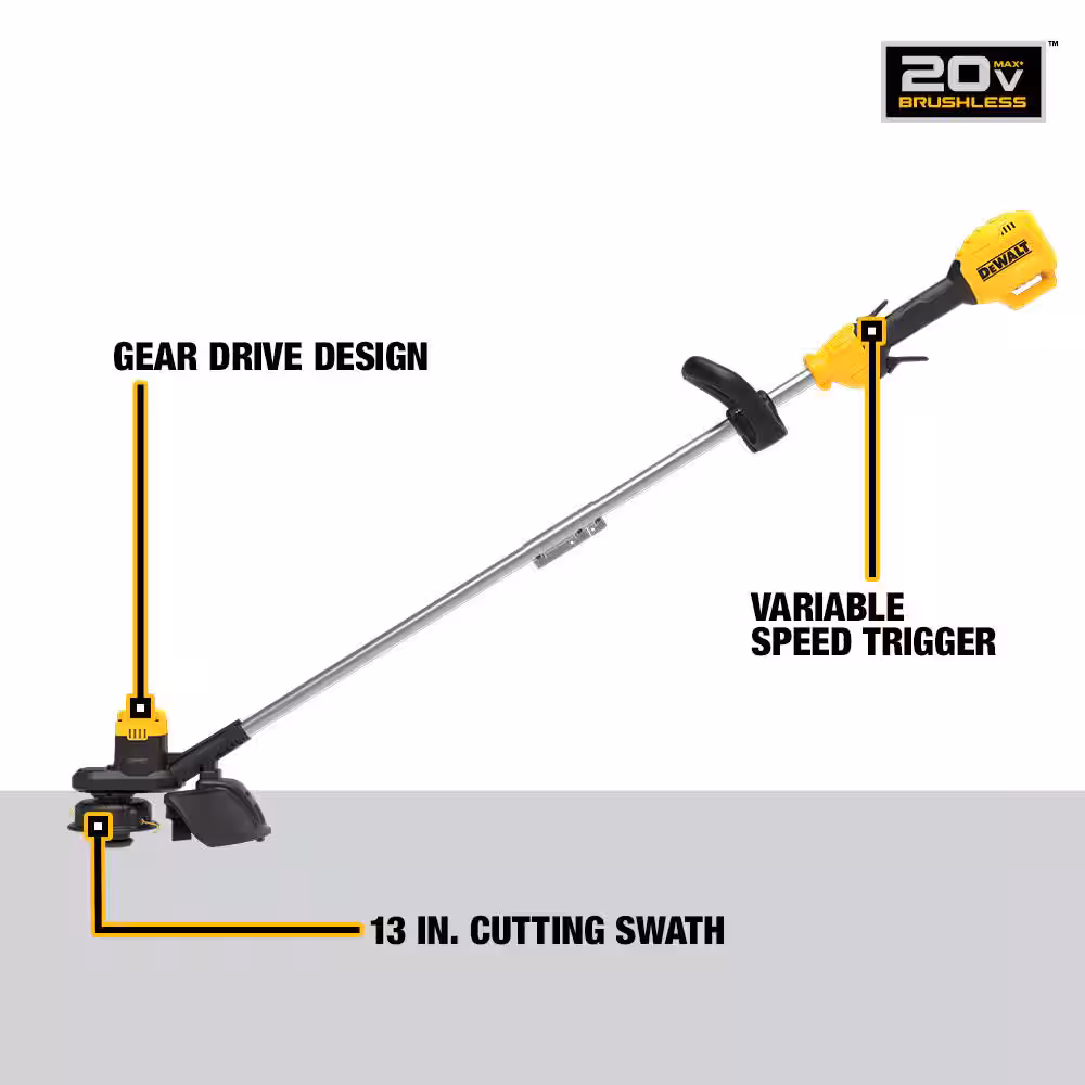 20V MAX 13 in. Cordless Battery Powered String Trimmer (Tool Only)