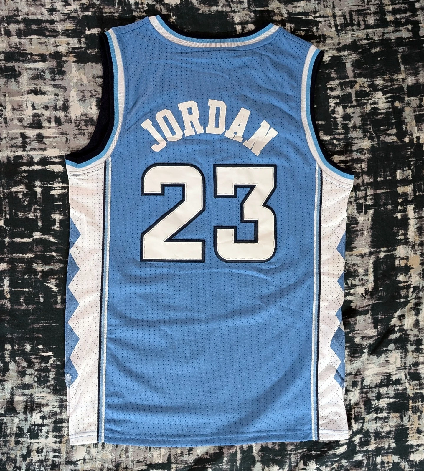 Michael Jordan North Carolina UNC college jersey Blue