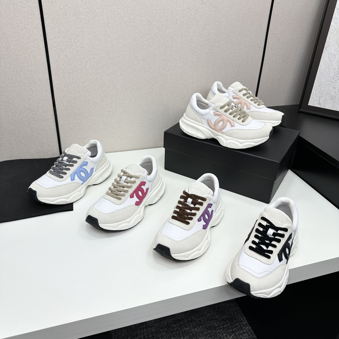 TOP CHANEL Casual Sneakers - 5 Colors