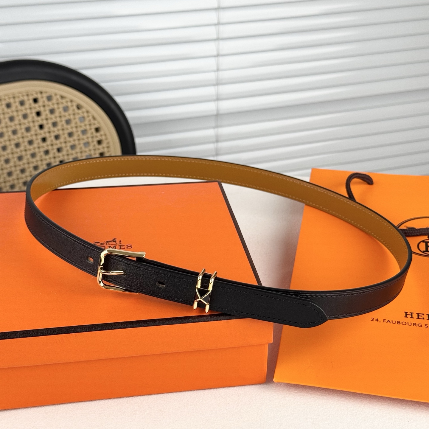 TOP HERMES 2CM Swift Cowhide Belt - 2 Colors