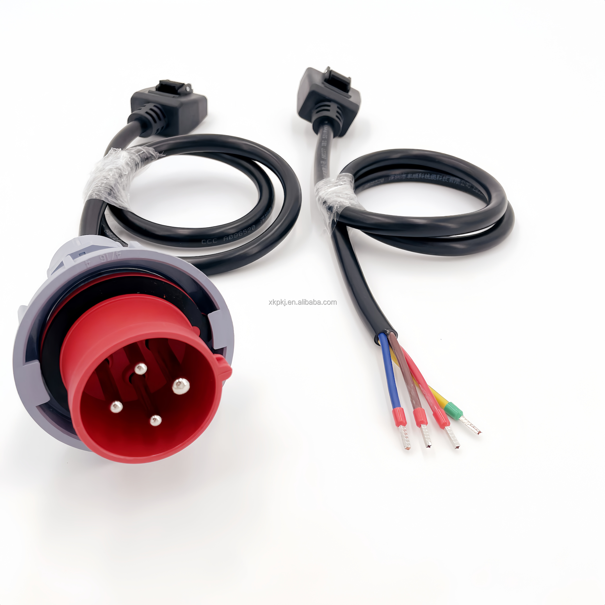 Three Phase 380V Power Cable 3P+E for T20P T40 T60 Drones Charging Cable Accessories