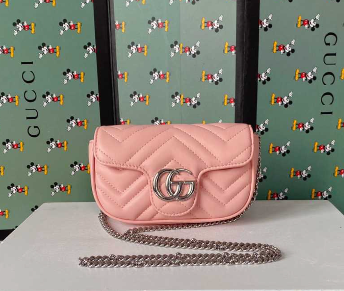 Gucci GG Marmont -Silver buckle(Replica)