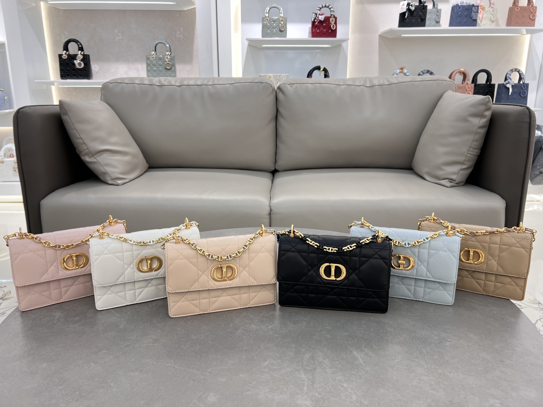 TOP Christian Dior Miss Caro Mini Bag 18×12×5.5cm - 6 Colors