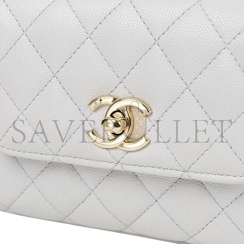 CHANEL MASTER MINI FLAP BAG WITH TOP HANDLE AP4244 (14.5*11.5*5.5cm)