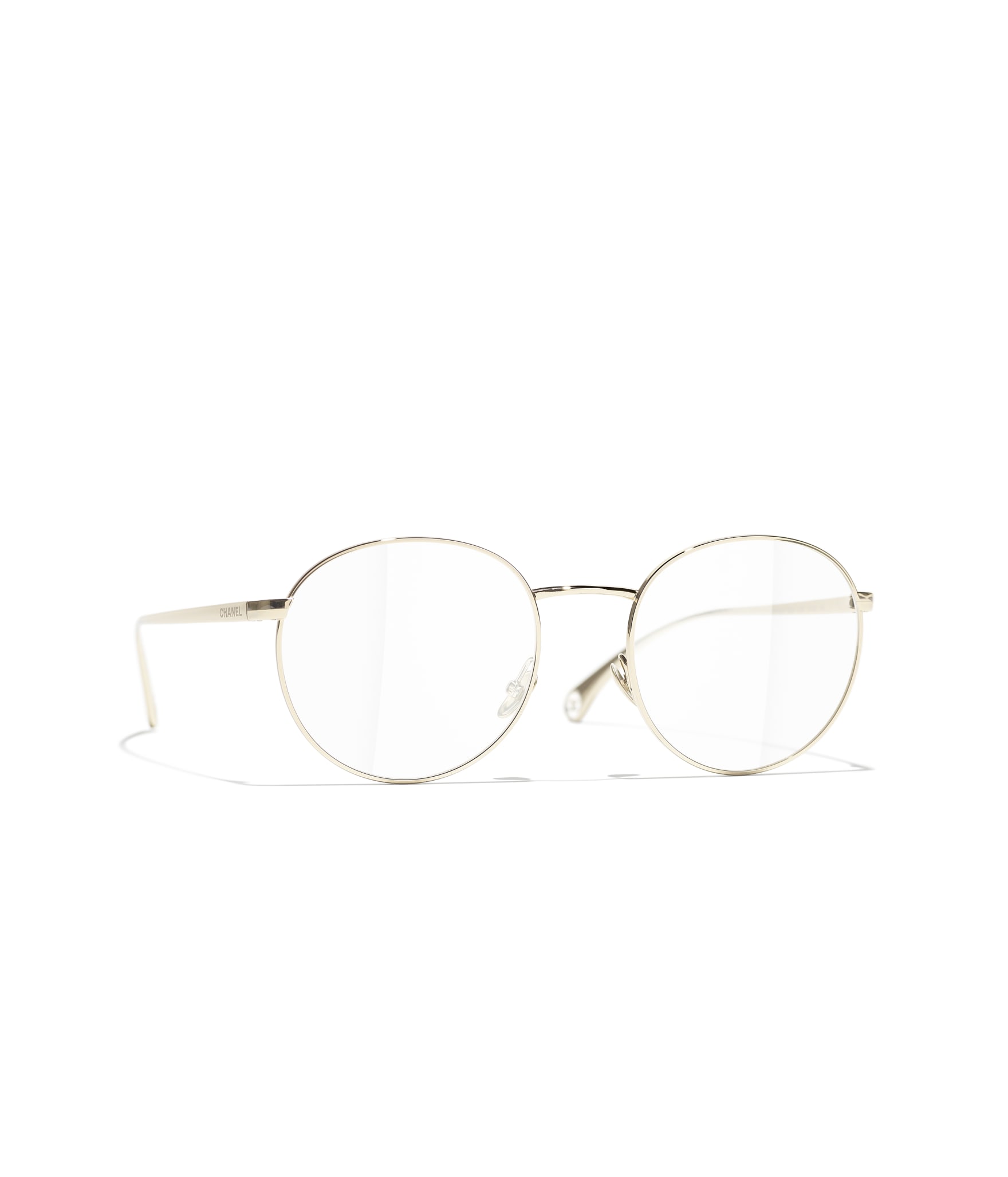 CHANEL Oval Eyeglasses A75250X01060V