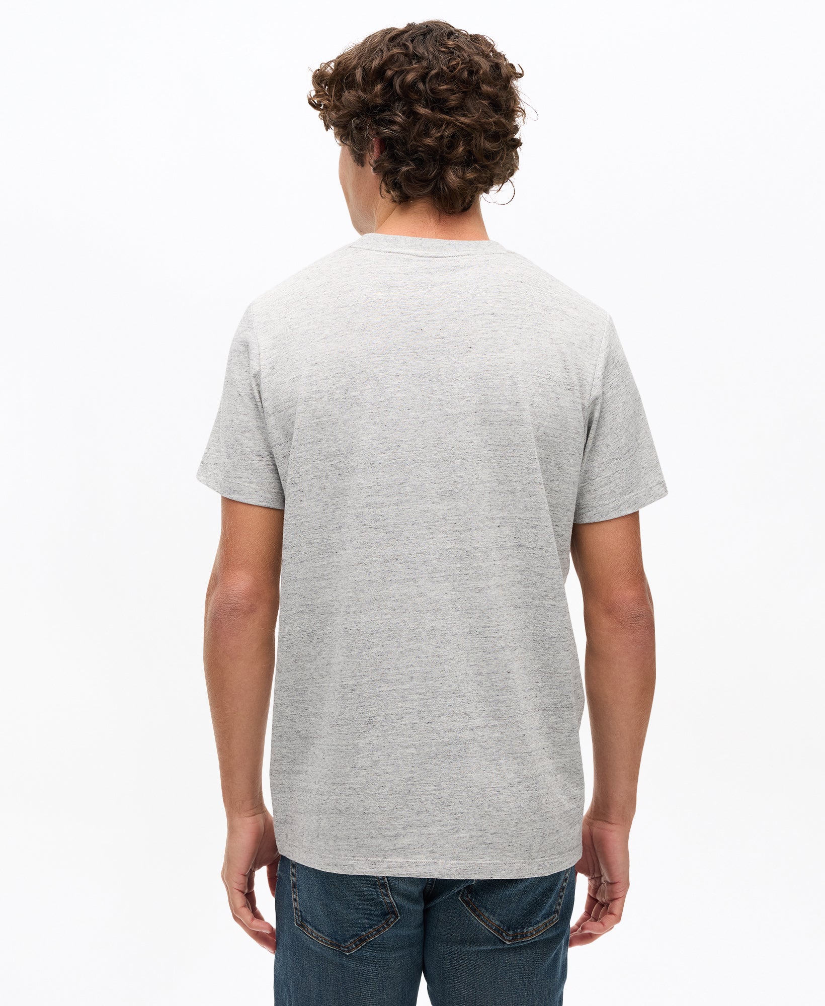 Machine Goods Chest Tee | Athletic Grey Marle