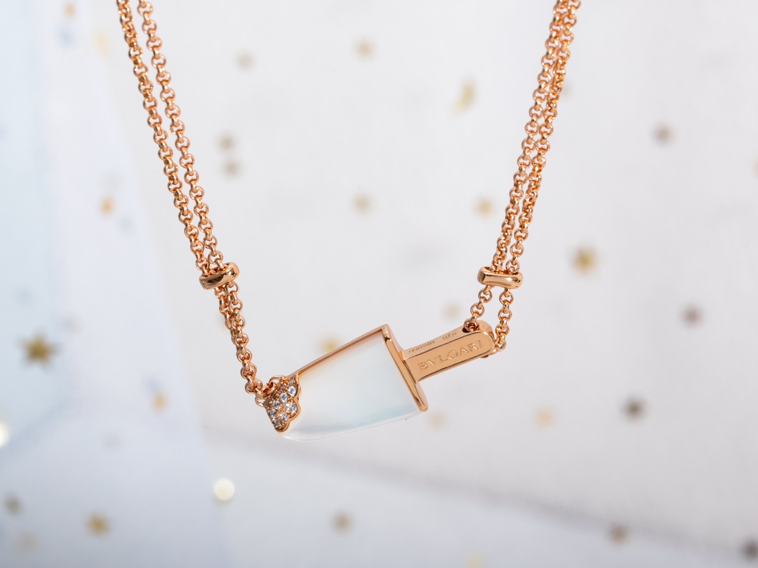 TOP BVLGARI Ice Cream Necklace - 2 Color