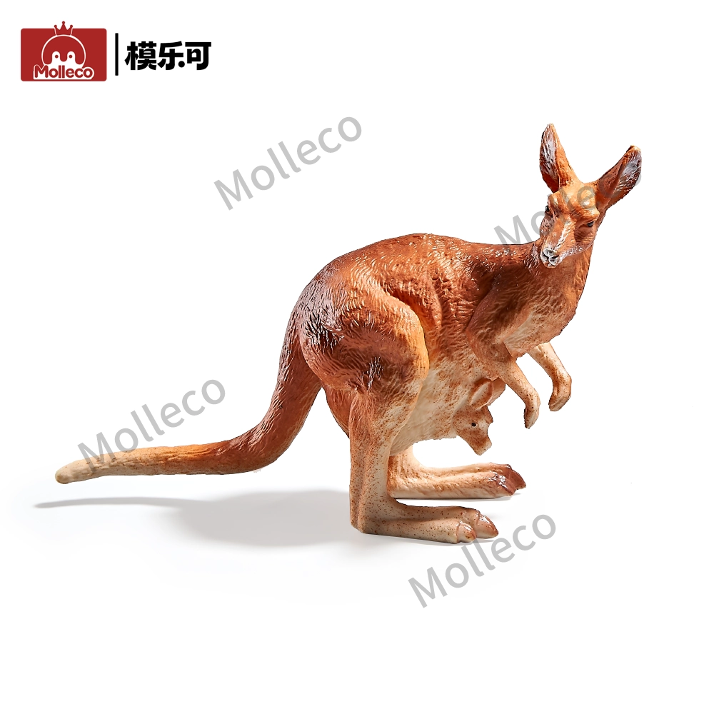 Molleco Animal Figure Toys for Kids and Children  kangaroo CP029-2