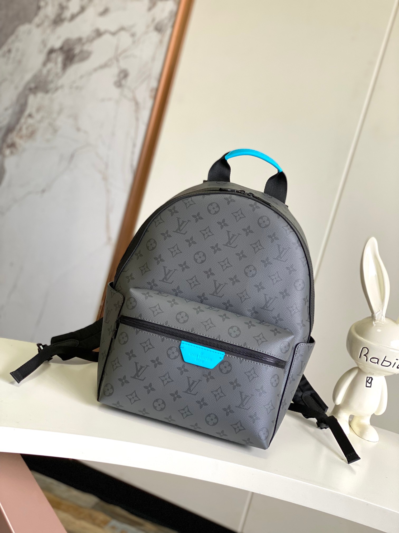 TOP Louis Vuitton LV Discovery Backpack PM 38×29×20 cm-Black