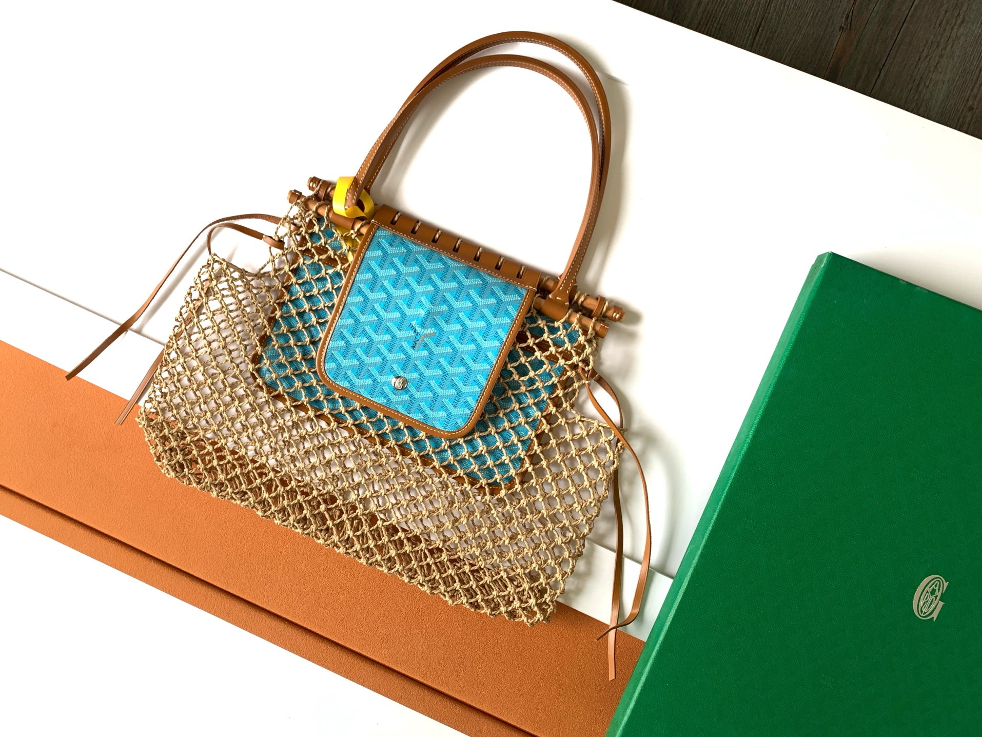 TOP Goyard Aligre Tote Bag 32 x 6 x 40 cm - 2 Colors
