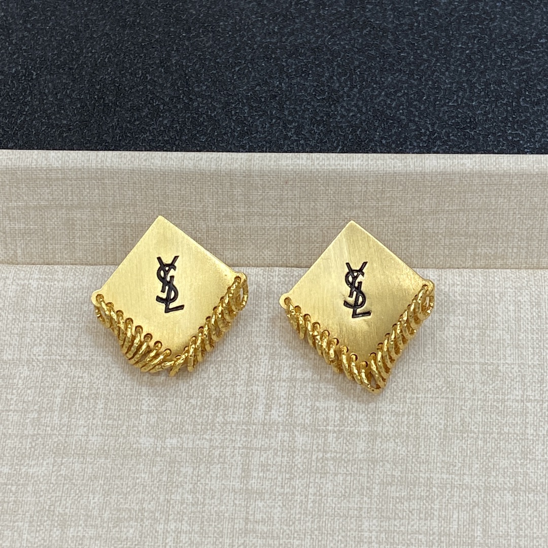 TOP Yves Saint Laurent YSL Earrings - 2 Color
