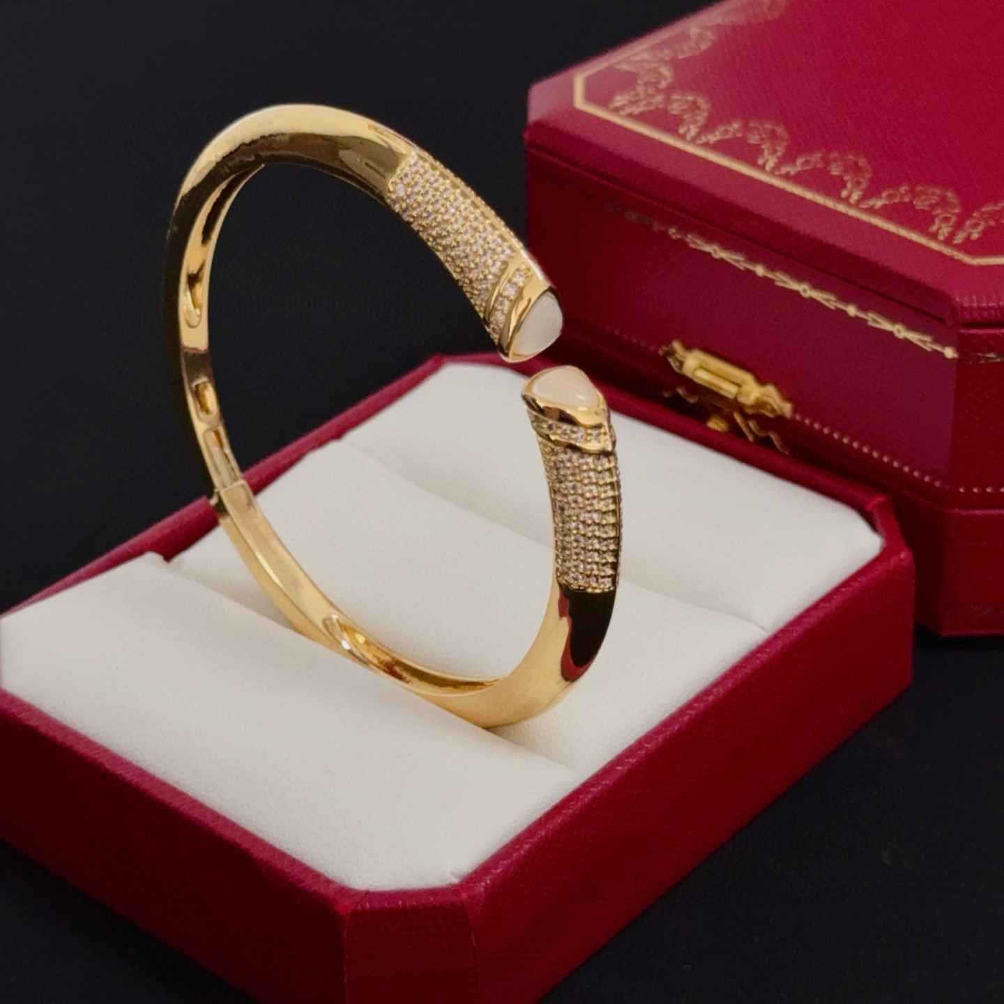 TOP Cartier Open Bracelet - Gold