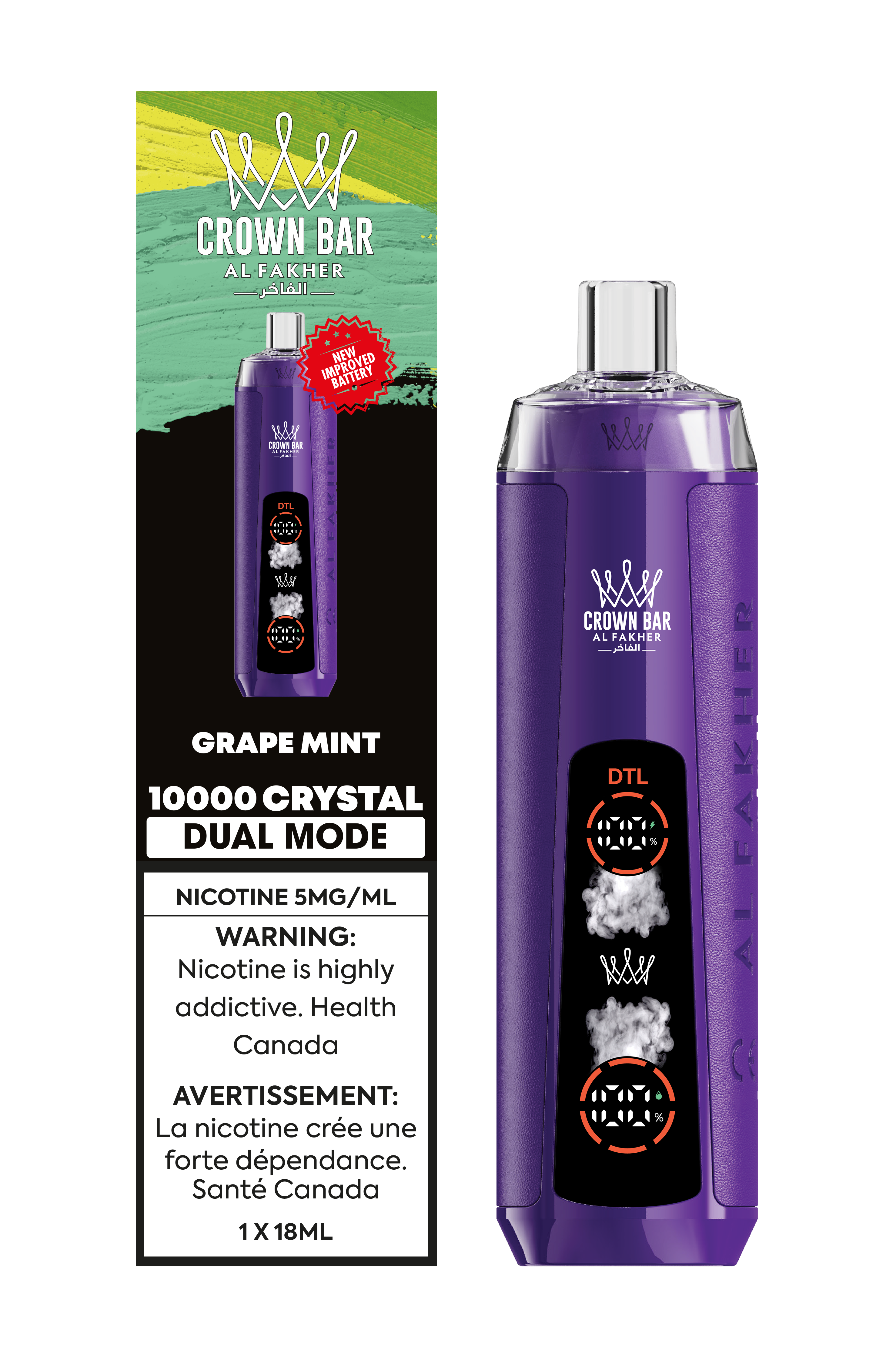 AL FAKHER 10000 CRYSTAL DUAL MODE