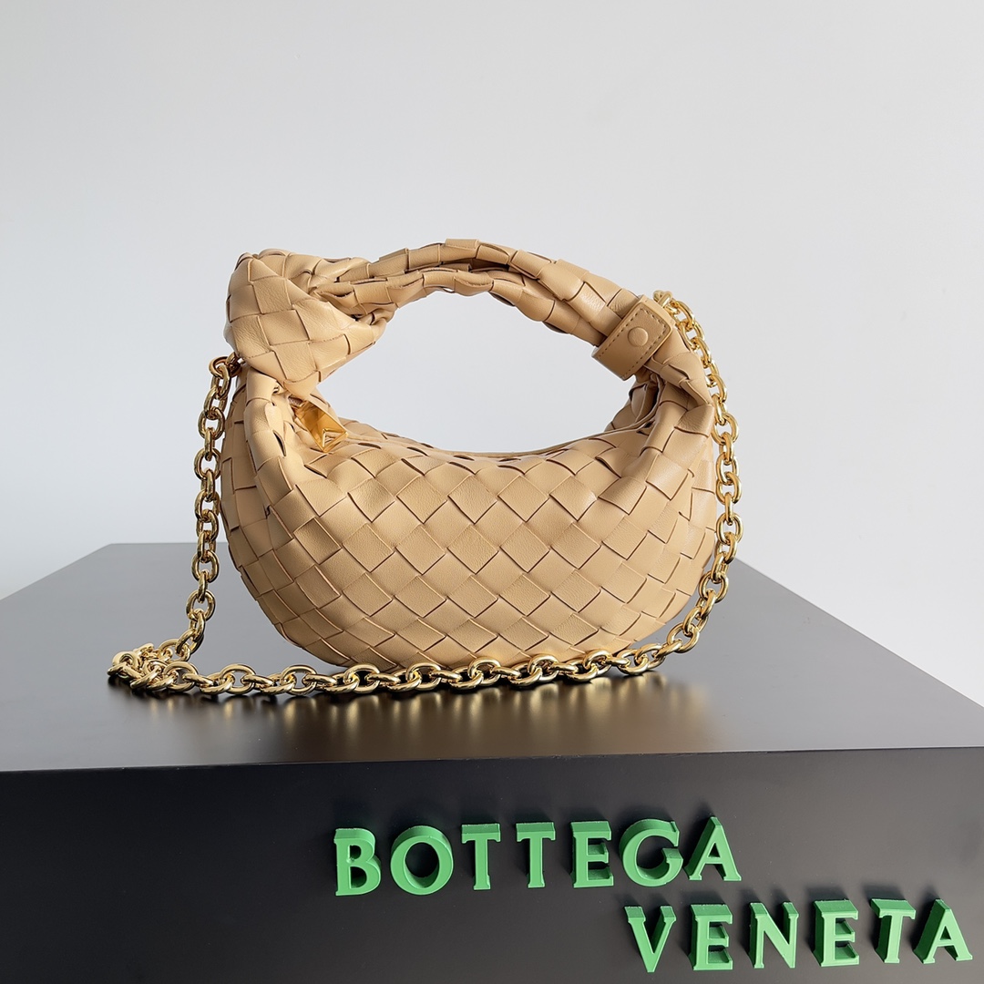 TOP Bottega Veneta BV Mini Jodie Bags - Brown