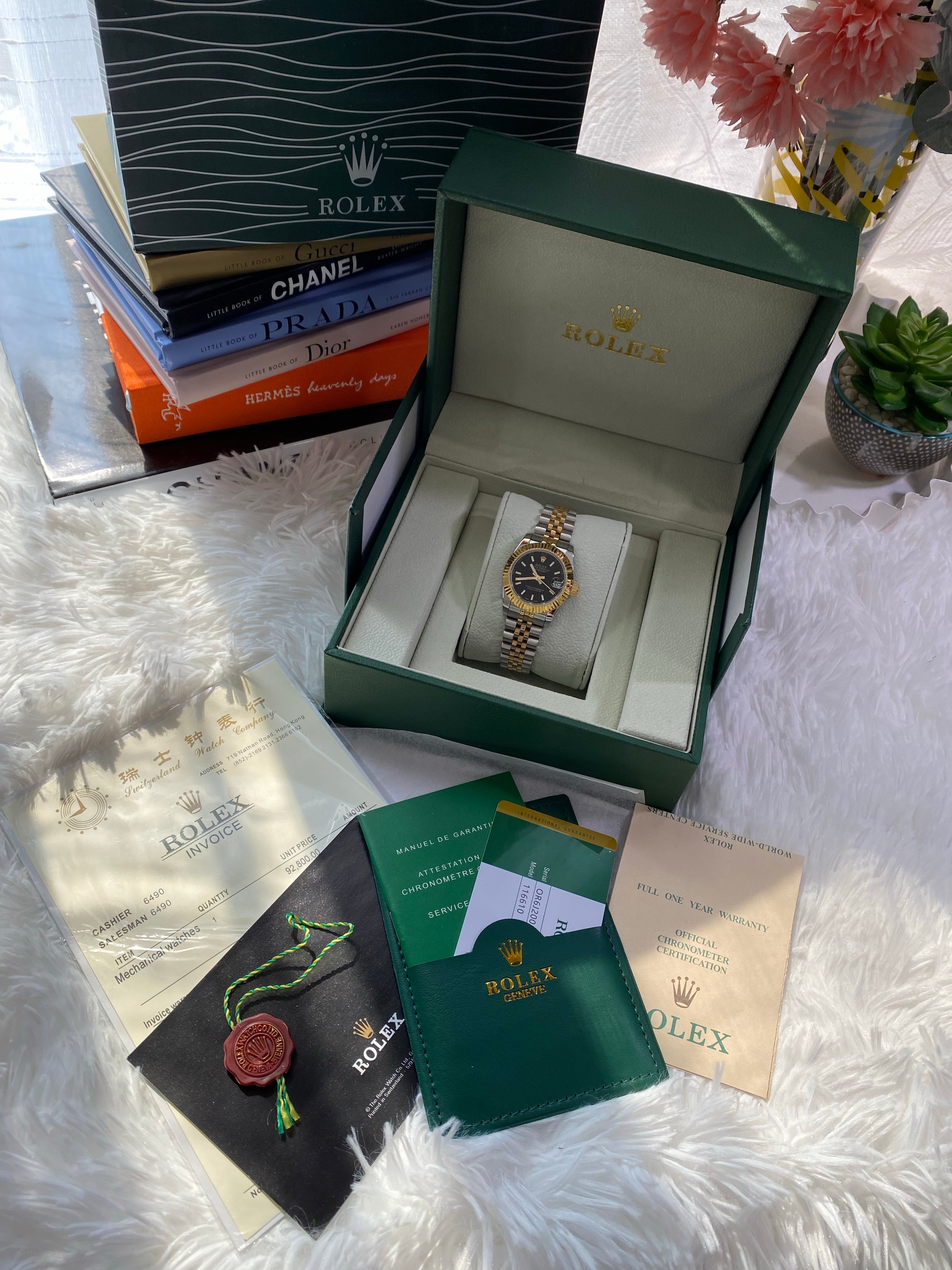 TOP ROLEX Rolex Datejust 31mm - Gold