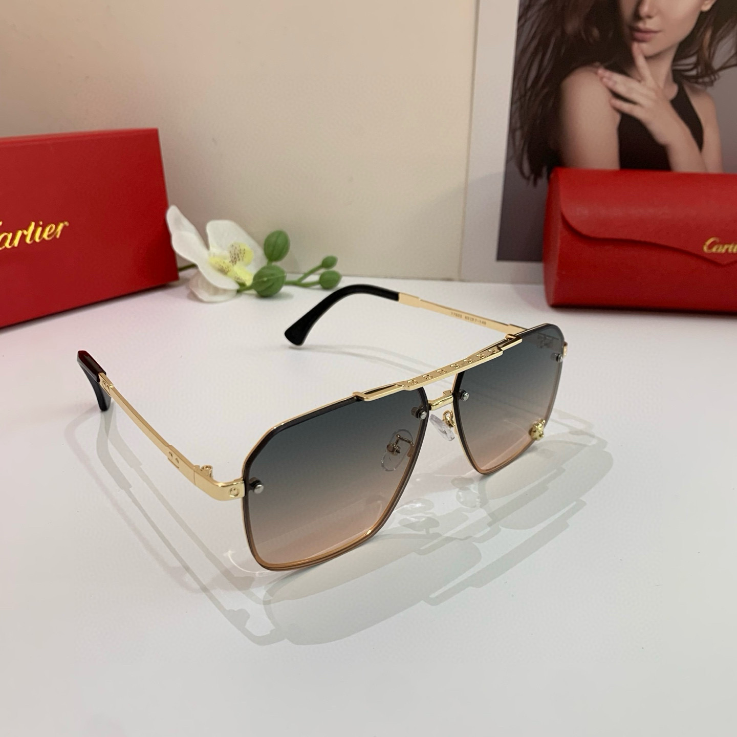 TOP Cartier Sunglasses - 3 Colors