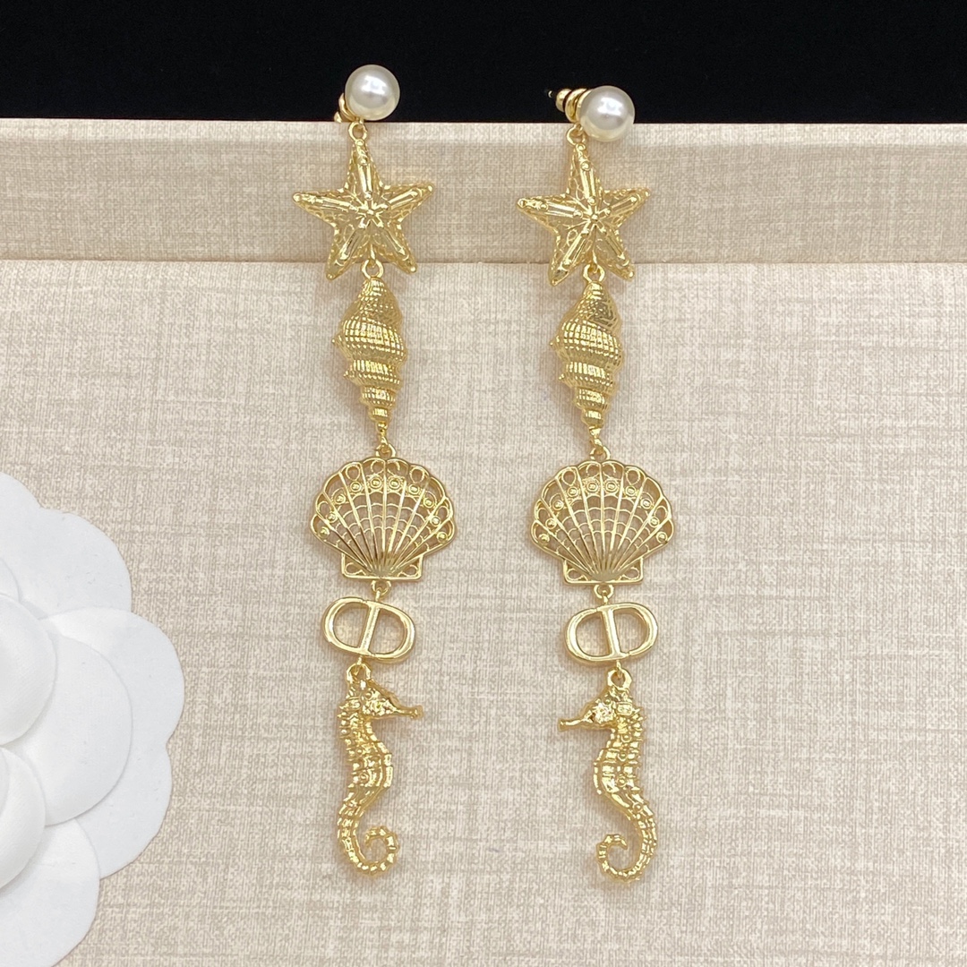 TOP Christian Dior Earrings - Gold